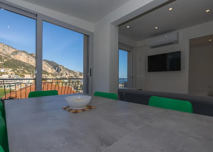 Apartment Calme 2p Refait A Neuf Avec Terrasse Et Wifi A - Fr-1-196-340 Menton